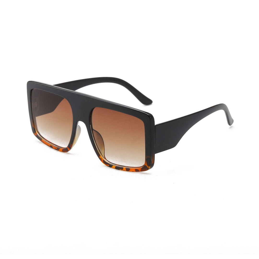 Women's oversized sunglasses with distinctive leopard print Kalsten