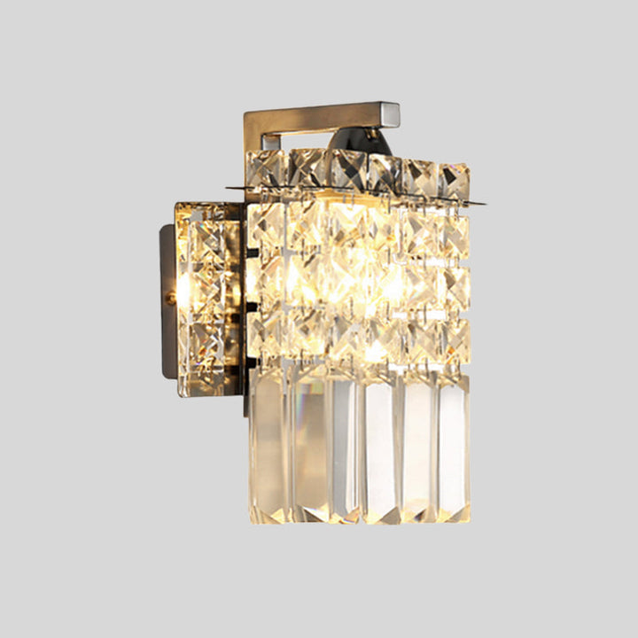 Crystal Block Wall Sconce