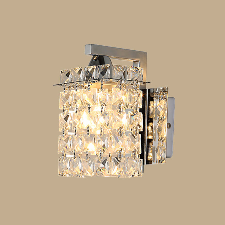 Crystal Block Wall Sconce