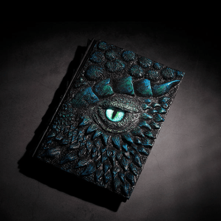Kalsten | Dragon Eye 3D Embossed Journal - Handmade Resin Engraved Notebook
