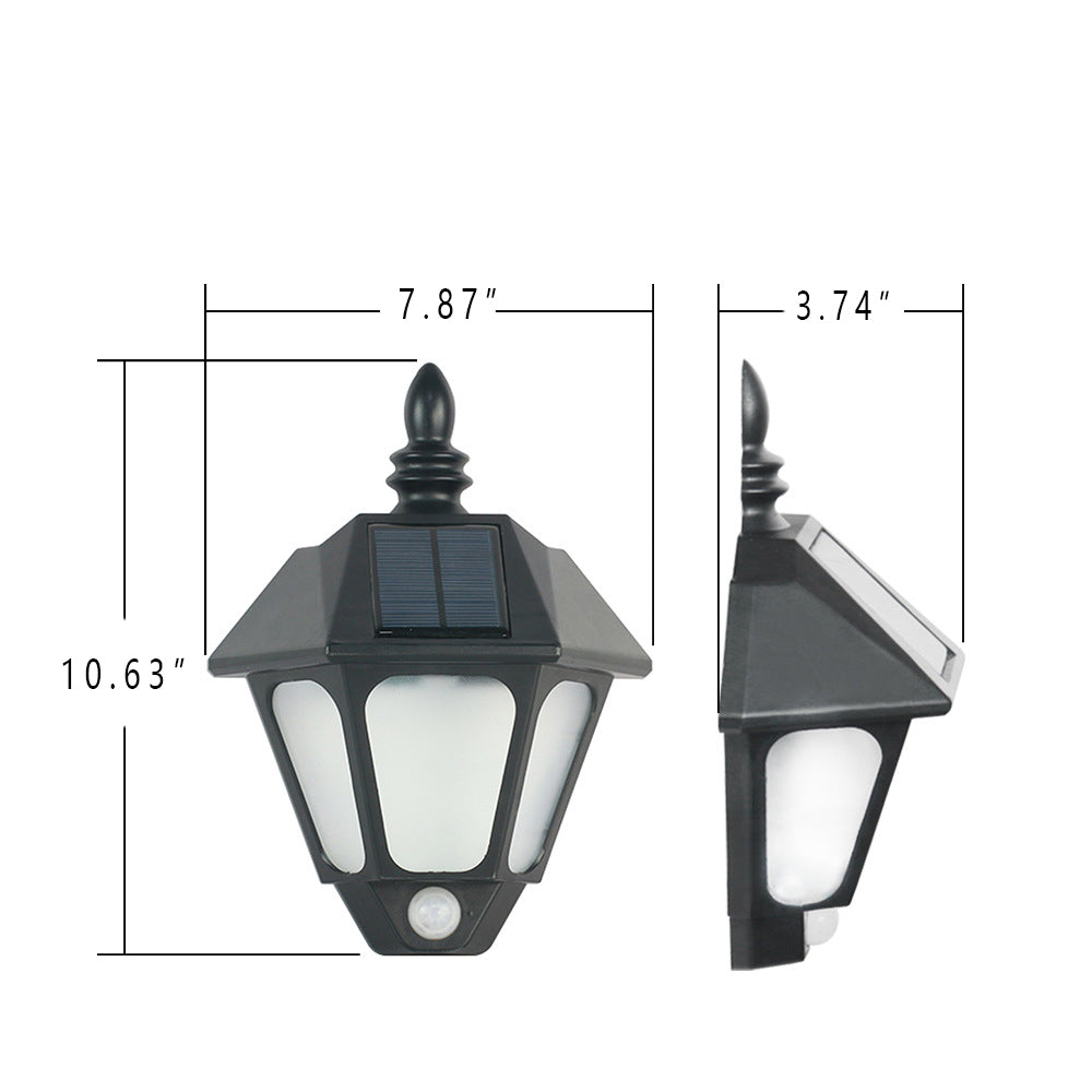 Solar Waterproof Creative Decorative LED Outdoor Wall Sconce Lamp | Kalsten
