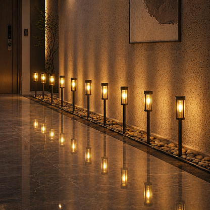 Solar LED Garden Pathway Stake Lights