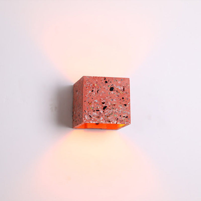 Nordic Cube Up-Down Wall Lamp