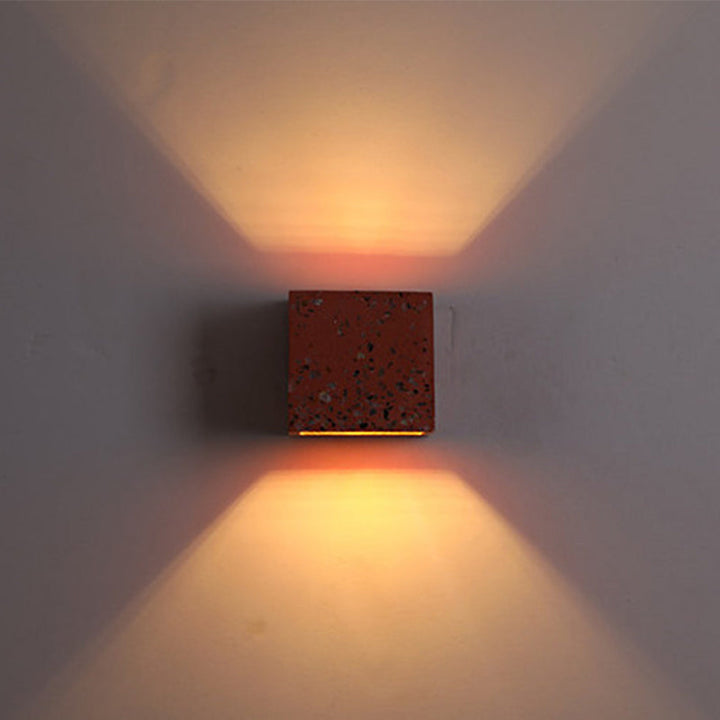 Nordic Cube Up-Down Wall Lamp
