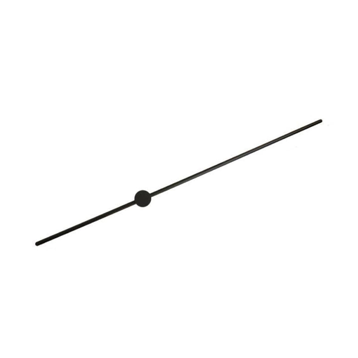 Black Slim Rod Sconce Lighting Minimalist 23.5"/31.5"/47" High LED Metal Wall Mounted Lamp for Bedroom | Kalsten