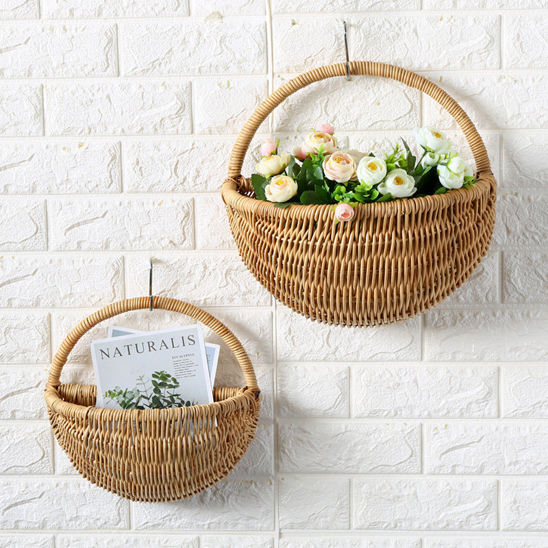 Hanging Woven Decorative Basket Kalsten