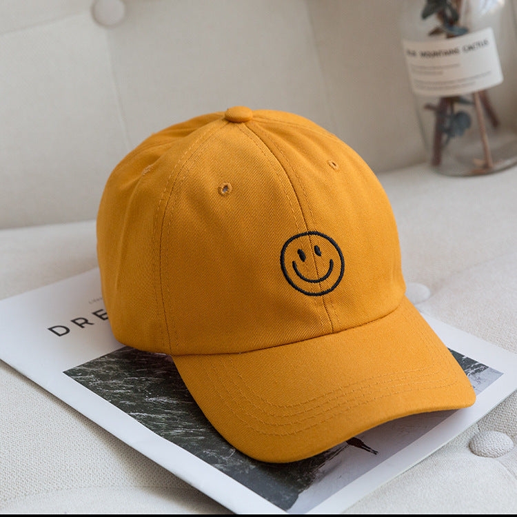 Women's Adjustable Smile Embroidered Cap Kalsten