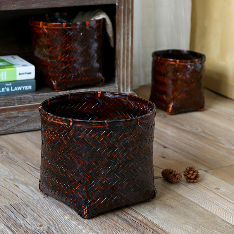 Handcrafted Woven Storage Basket Kalsten