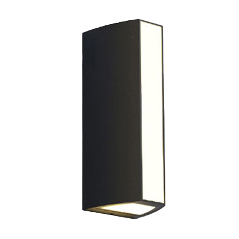 Black Triangle Prism Wall Light Modern Metal Small/Medium/Large LED Flush Mount Wall Sconce in Warm/White Light | Kalsten