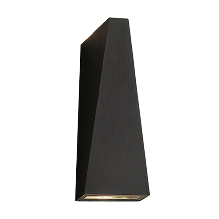 Cube/Triangle/Cylinder Wall Lamp Fixture Nordic Metal Black Up and Down LED Wall Sconce for Outdoor | Kalsten