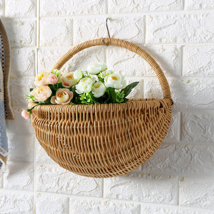 Hanging Woven Decorative Basket Kalsten