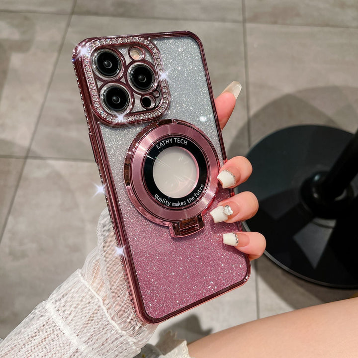 Kalsten | Glitter Diamond Magnetic MagSafe Ring Holder for iPhone