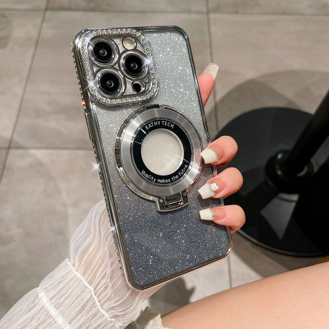 Kalsten | Glitter Diamond Magnetic MagSafe Ring Holder for iPhone