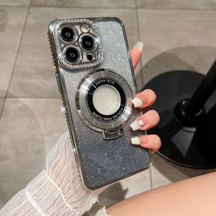 Kalsten | Glitter Diamond Magnetic MagSafe Ring Holder for iPhone