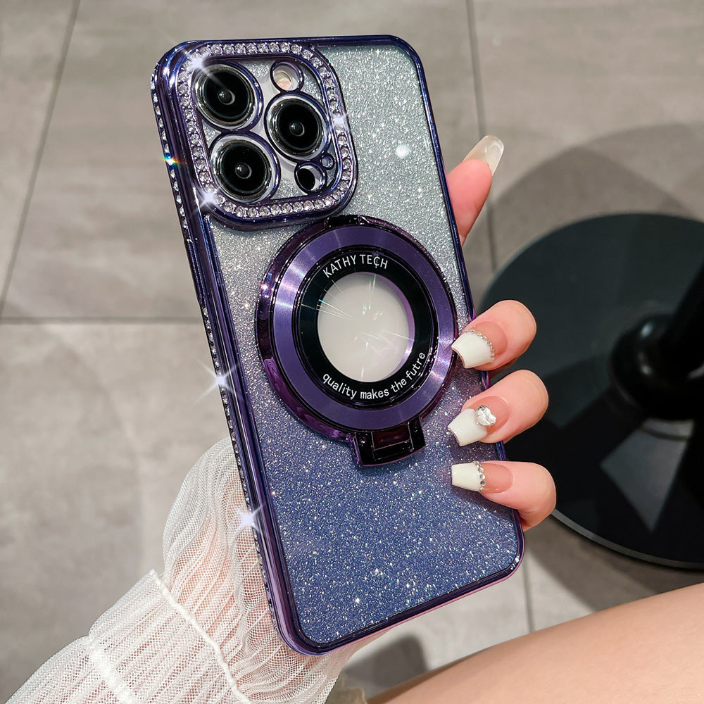 Kalsten | Glitter Diamond Magnetic MagSafe Ring Holder for iPhone