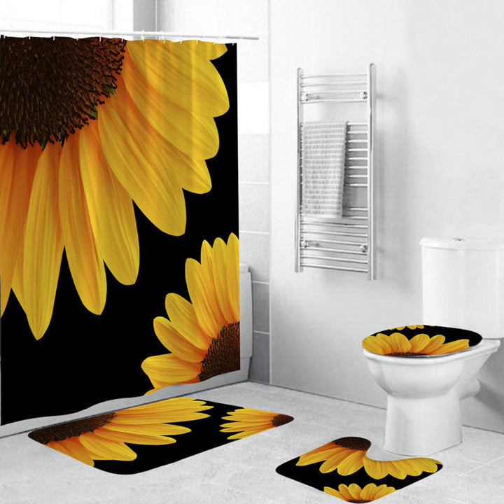 Floral Decorative Shower Curtain Kalsten