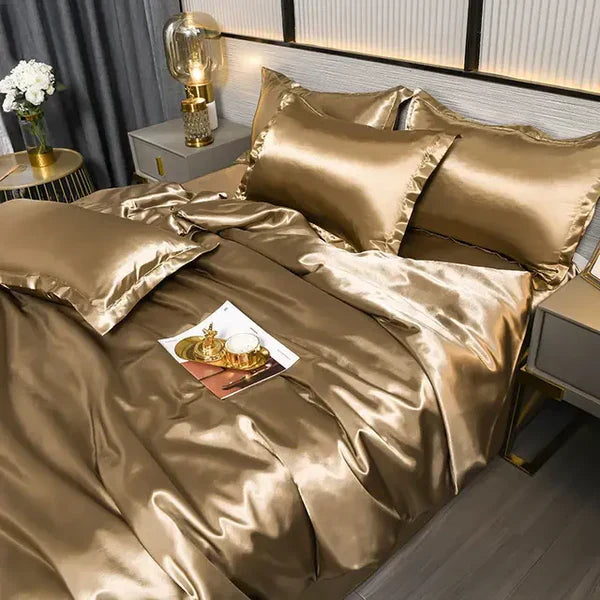 Satin Duvet Cover - Velora | Kalsten