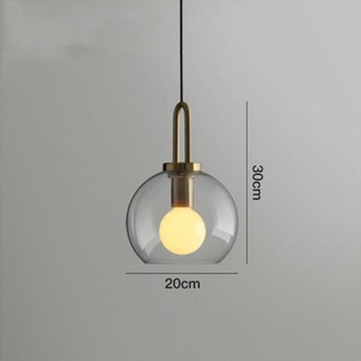 Modern Glass Living Room Pendant Light | Kalsten