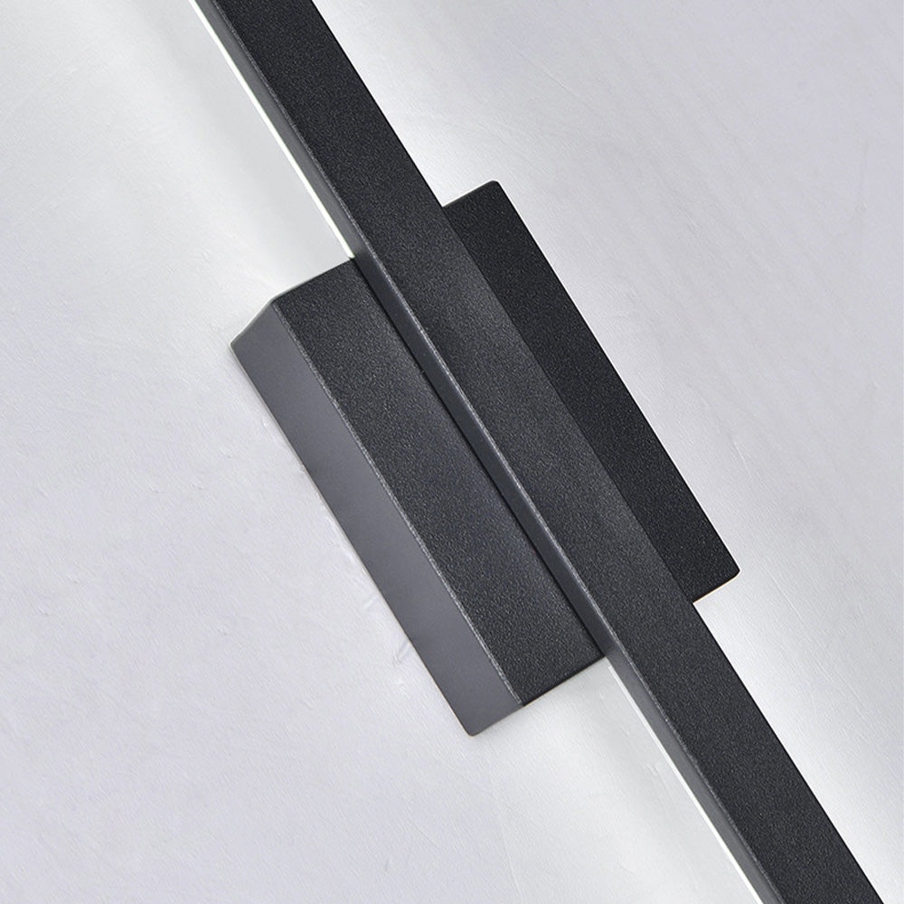 BowLift | Industrial Minimalist Long LED Iron Wall Lights for Contemporary Living Room Décor and Stylish Illumination