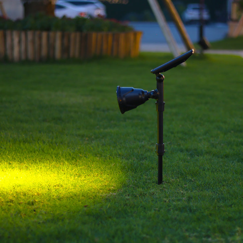 Contemporary Industrial ABS Solar Waterproof LED Spotlight Lawn Insert Light For Outdoor Patio | Kalsten