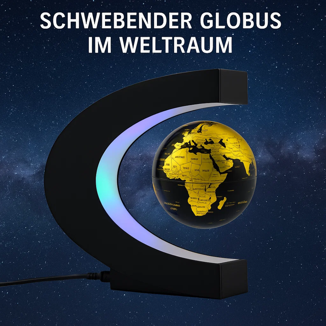 Kalsten | AstroGlobe LED World Globe – Floating Globe Lamp with Magnetic Suspension
