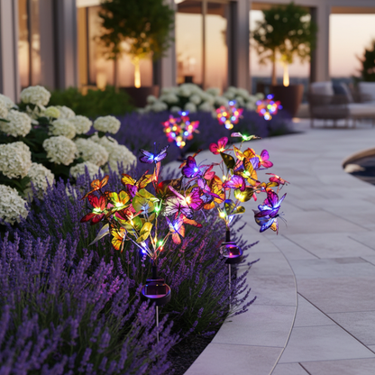 ButterflyGlow Solar Butterfly Garden Lights