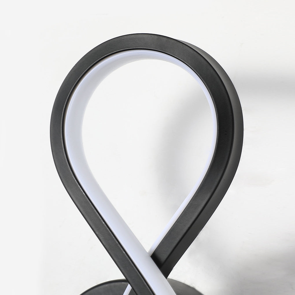 Musical Note LED Wall Sconce – Modern Artistic Music Decor Wall Lamp (Black/White) | Kalsten