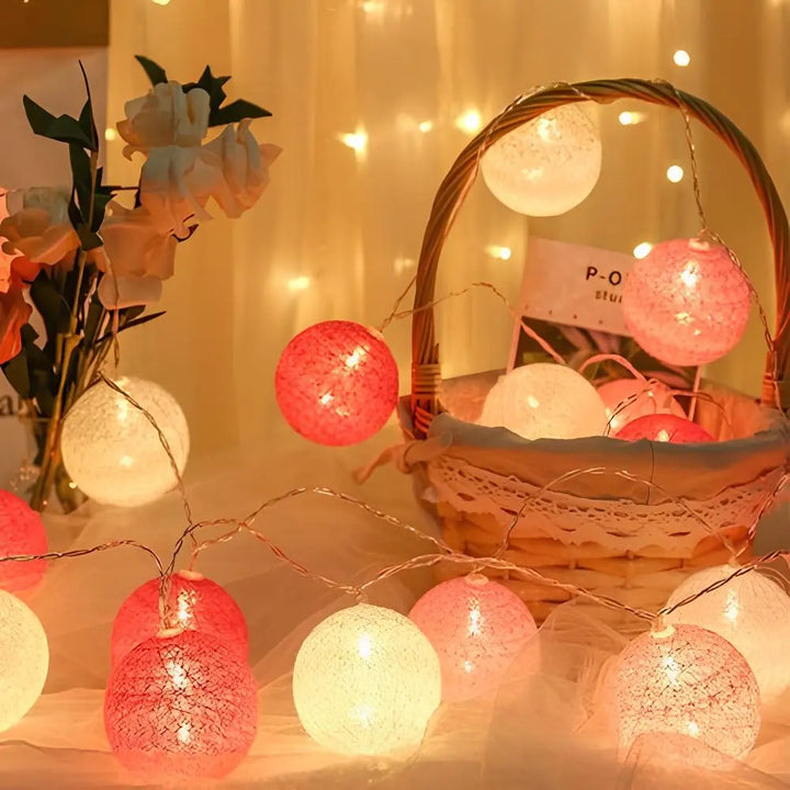 Kalsten | Cotton Ball Garland
