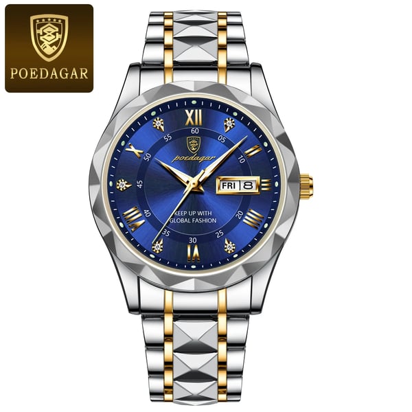 Kalsten | Waterproof Luxury Men's Wristwatch by the Top Brand with Luminous Function