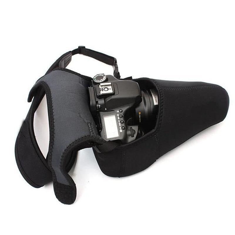 BowLift | 1PCS Portable Soft Camera Bag triangle Shoulder Bag Protective Storage Bag For DSLR Camera Liner Case Travel Bag