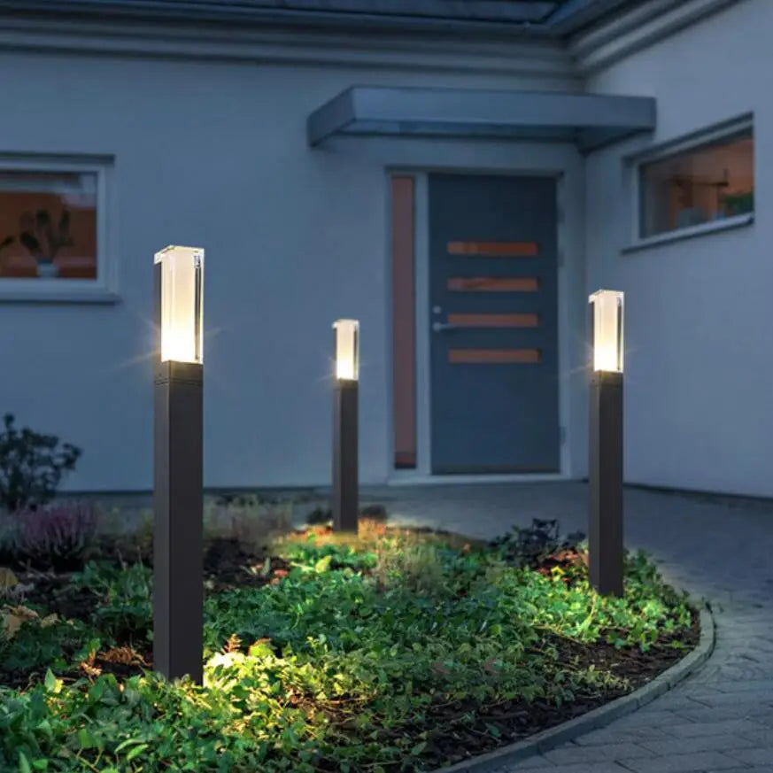 Modern garden lamp made of aluminum - Weatherproof LED outdoor lighting | Kalsten