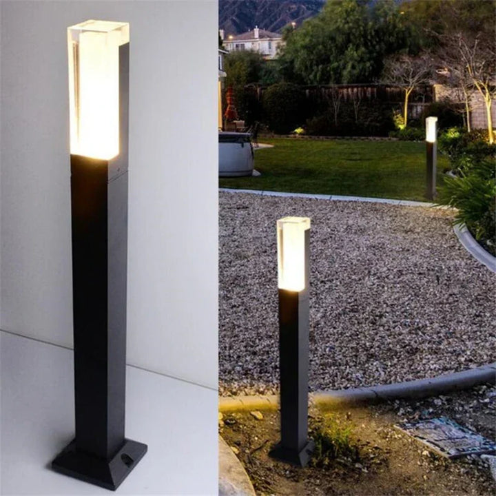 Modern garden lamp made of aluminum - Weatherproof LED outdoor lighting | Kalsten