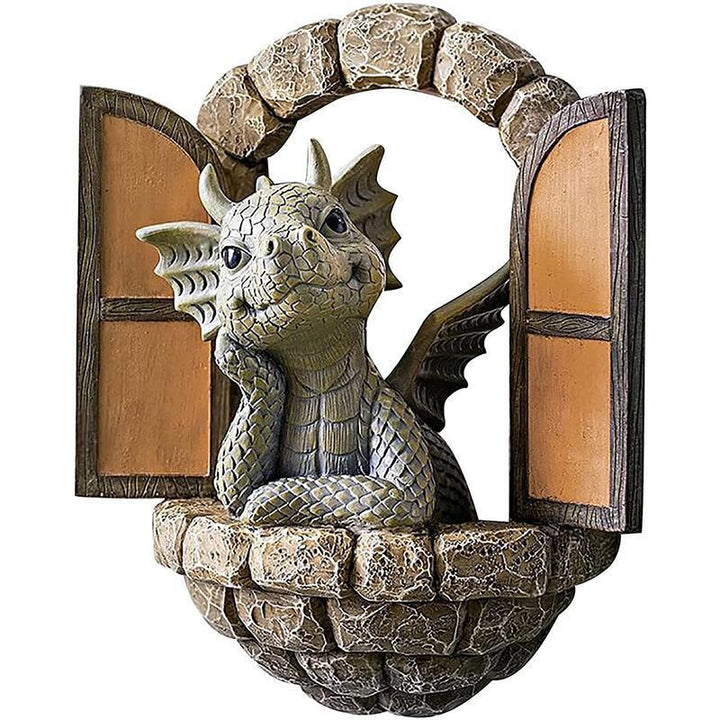 Cute Dragon Statue Ornament | Kalsten