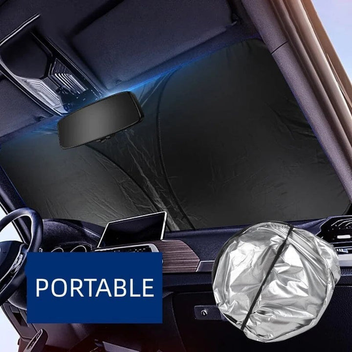 Windshield Sunshade Folding Sun Visor | Kalsten