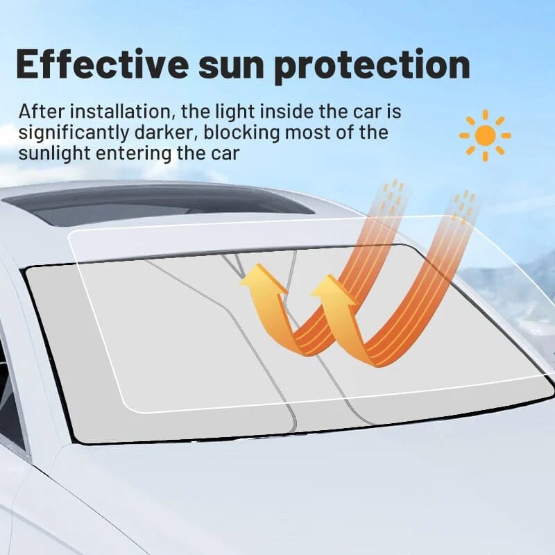 Windshield Sunshade Folding Sun Visor | Kalsten