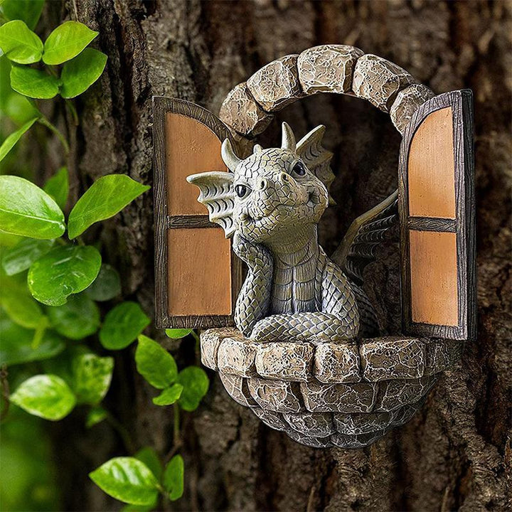 Cute Dragon Statue Ornament | Kalsten