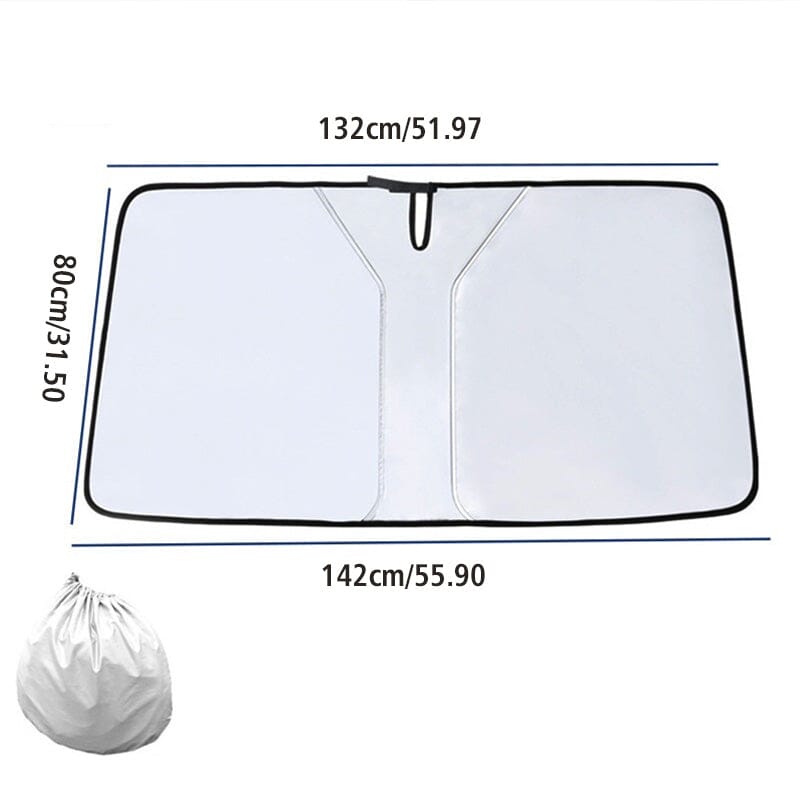 Windshield Sunshade Folding Sun Visor | Kalsten