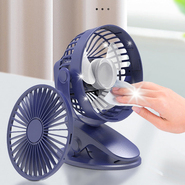 Clip Type USB Rechargeable Mini Electric Fan | Kalsten