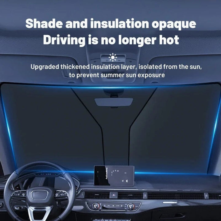Windshield Sunshade Folding Sun Visor | Kalsten