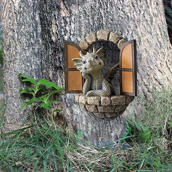 Cute Dragon Statue Ornament | Kalsten