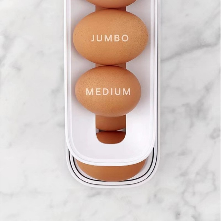 Automatic Scroll Egg Shelf Holder Storage Box | Kalsten