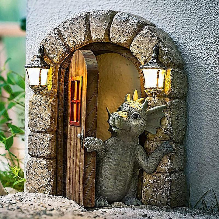 Cute Dragon Statue Ornament | Kalsten
