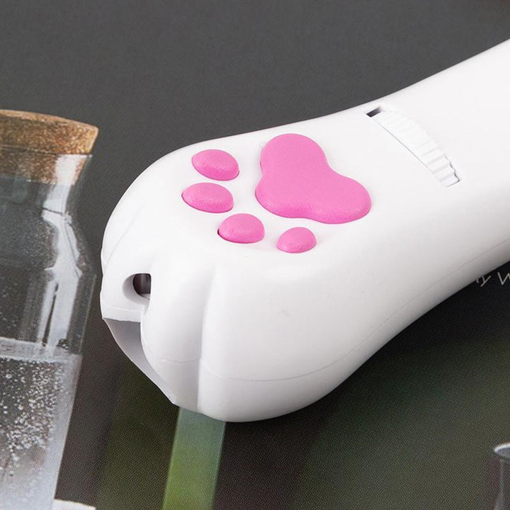 Kalsten | PurrPlay USB Rechargeable Cat Laser Toy – Interactive LED Light with 4 Cartridges