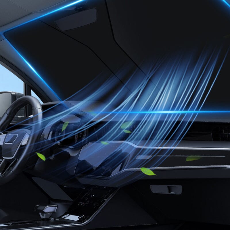 Windshield Sunshade Folding Sun Visor | Kalsten