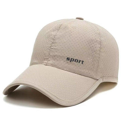 Breathable sun hat with brim