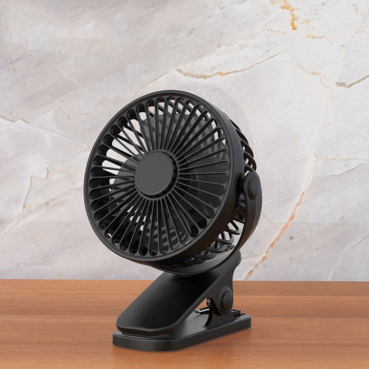 Clip Type USB Rechargeable Mini Electric Fan | Kalsten