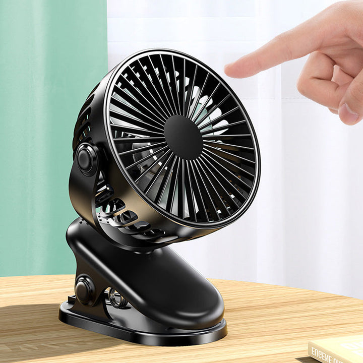 Clip Type USB Rechargeable Mini Electric Fan | Kalsten