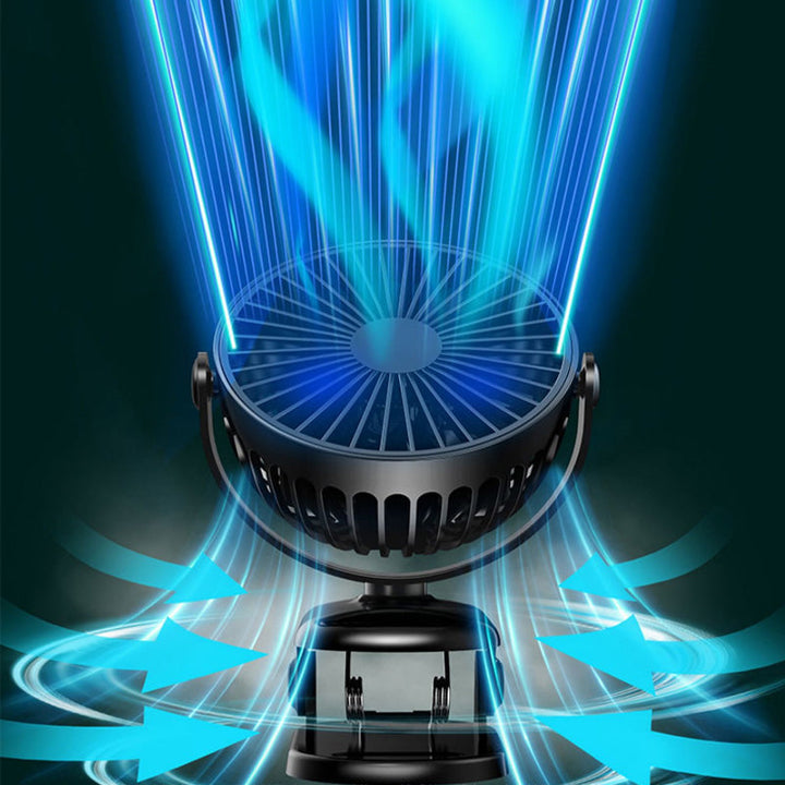 Clip Type USB Rechargeable Mini Electric Fan | Kalsten