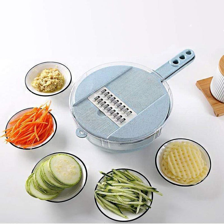 9 Pieces-Multifunctional Vegetable Slicer | Kalsten