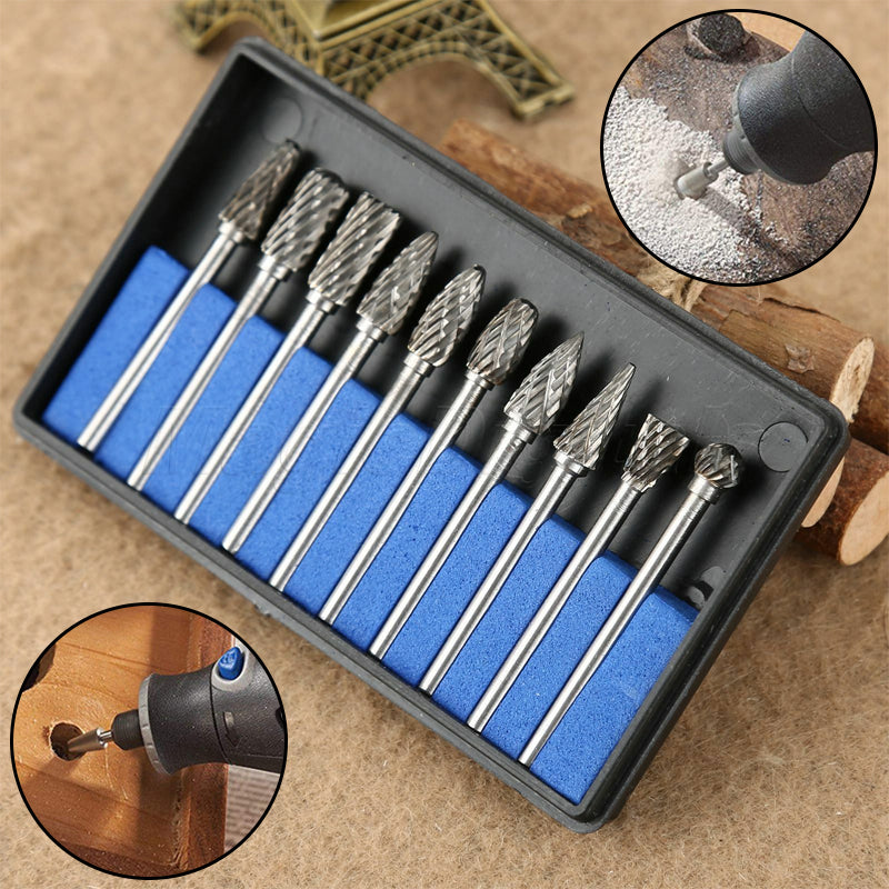 Tungsten Carbide Grinding Head (10 PCS) | Kalsten
